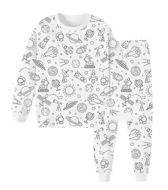 DIY Color-Your-Own Pajamas for Kids