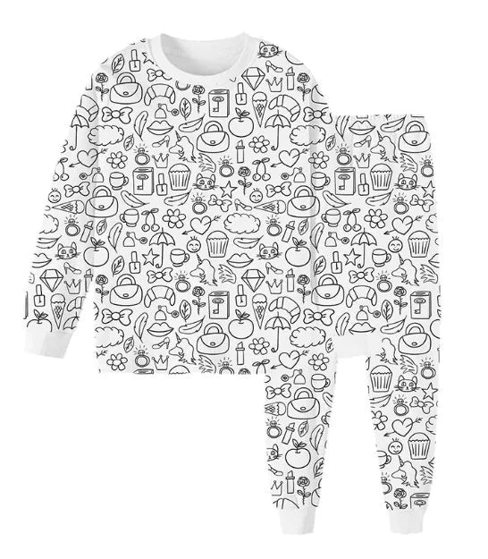 DIY Color-Your-Own Pajamas for Kids