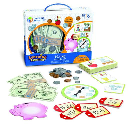 Learning Resources Money Activity Set 102 Pieces