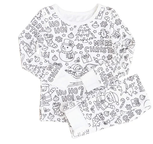 DIY Color-Your-Own Pajamas for Kids