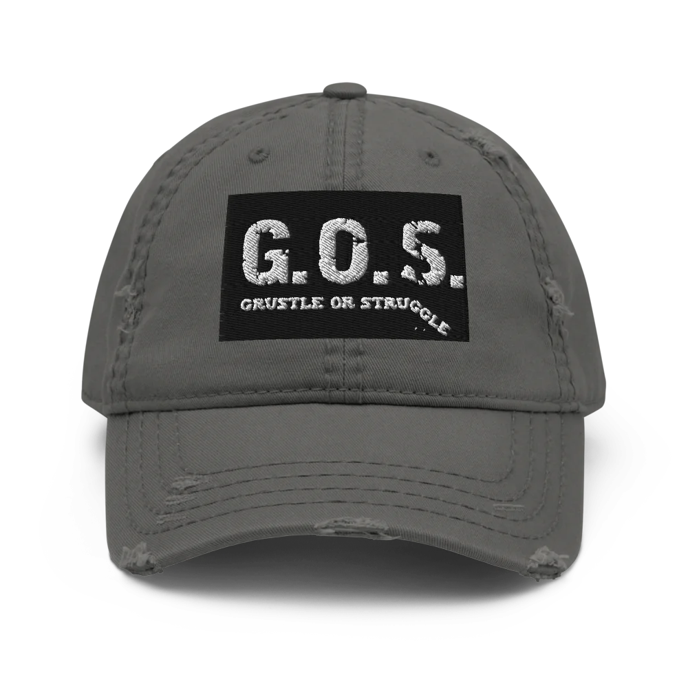 GOS Distressed Dad Hat