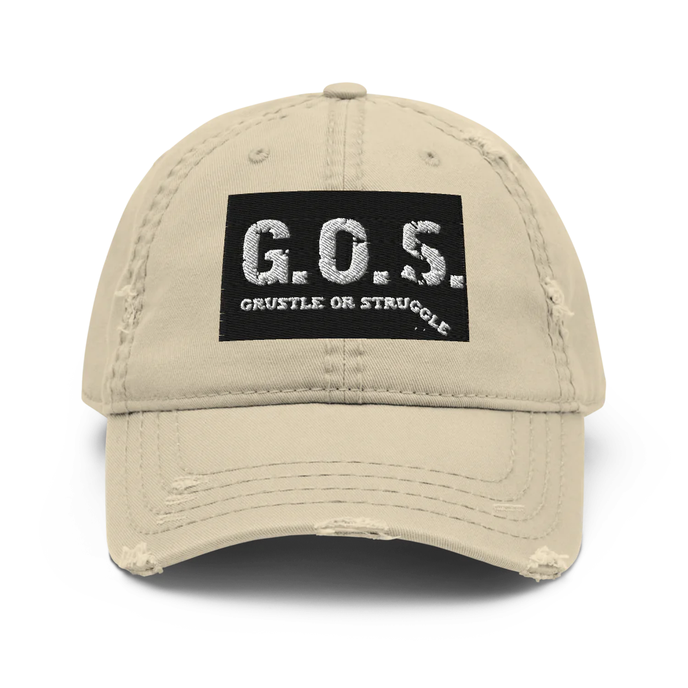 GOS Distressed Dad Hat